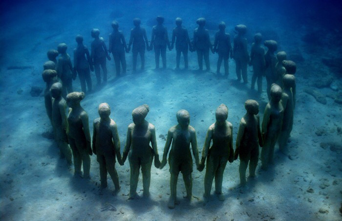 Cancun Underwater Museum, Mexico