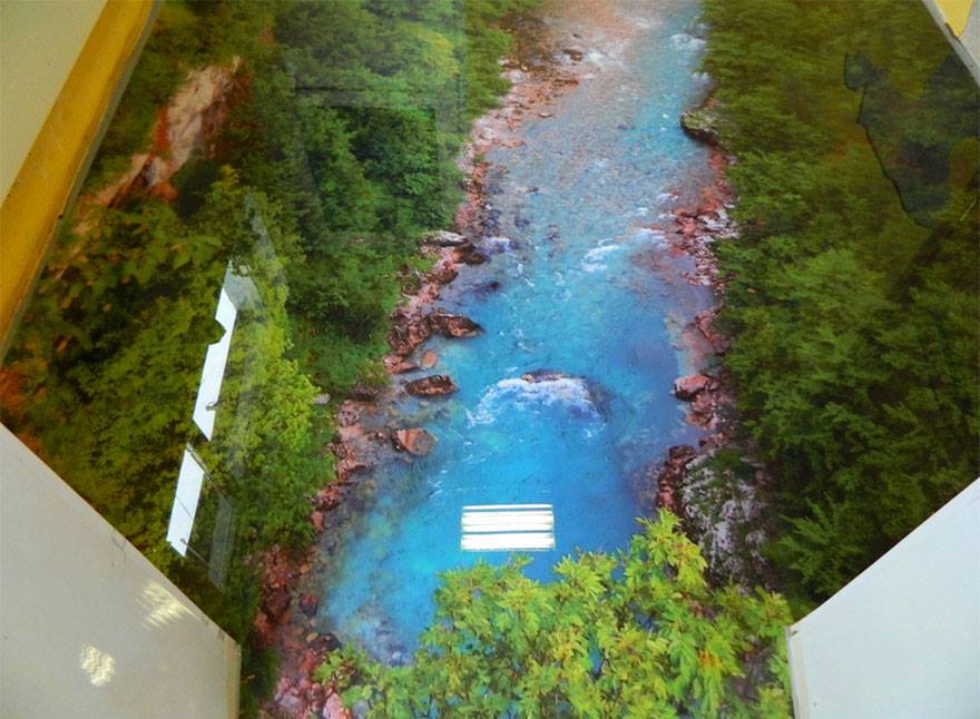 3d epoxy floor river