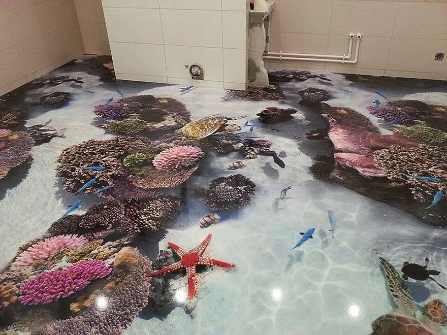 3d epoxy floor tidal pool