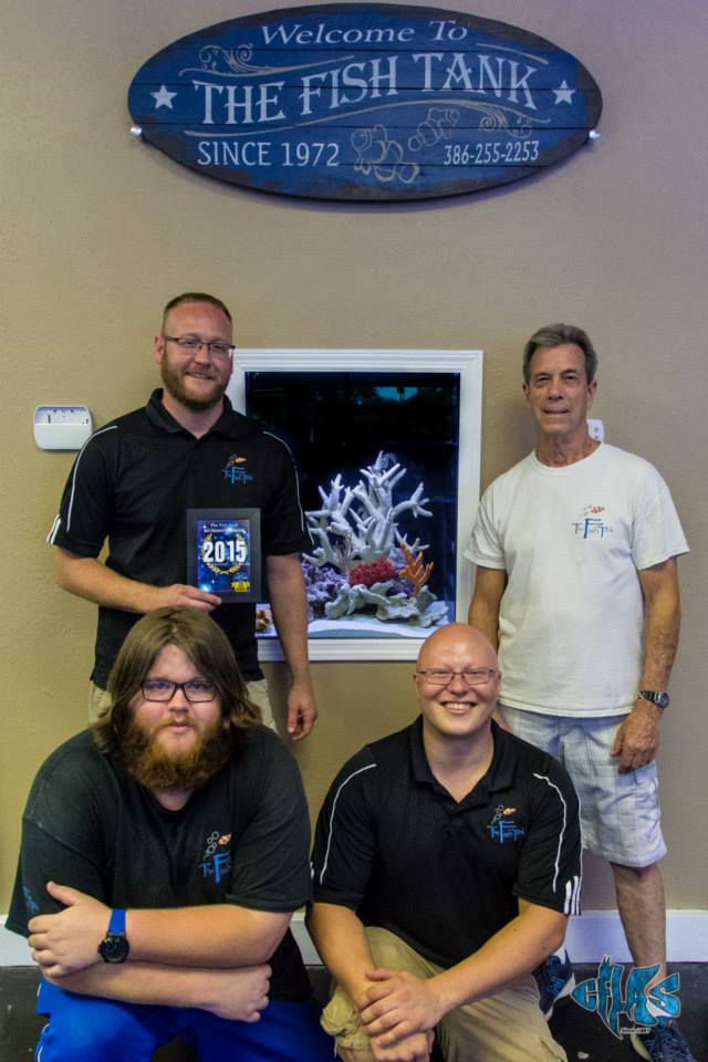 The Fish Tank of Daytona Beach, Voted Best Freshwater Retail Shop 2015